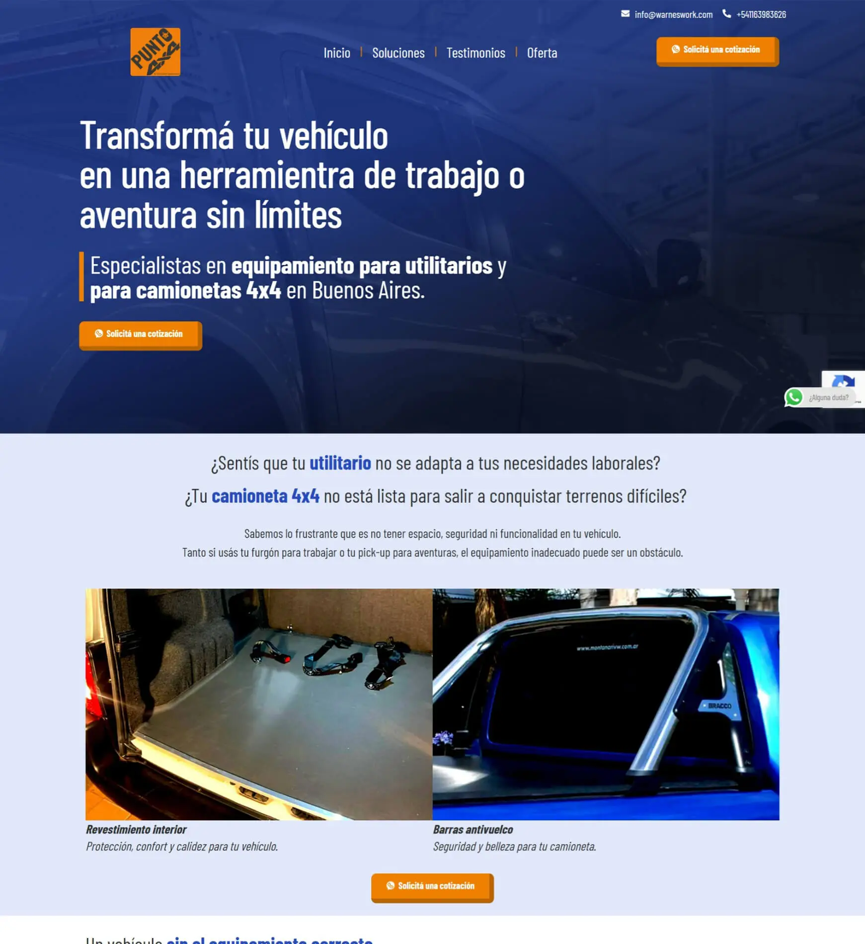 Warnes Work Equipamientos
